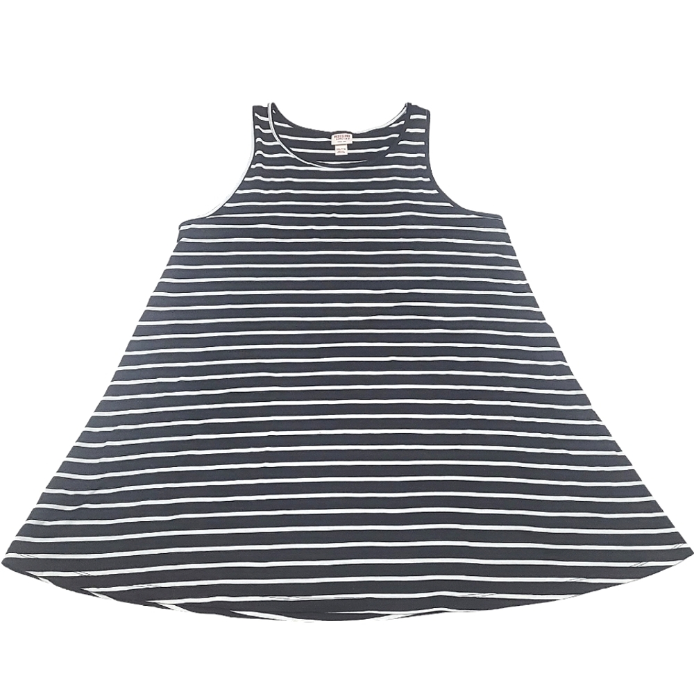 Mossimo Black and White Swing Dress